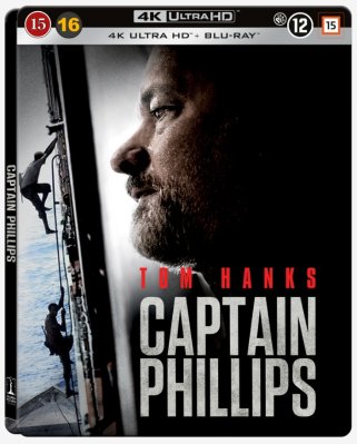 Captain Phillips Steelbook 4K UHD + Blu Ray