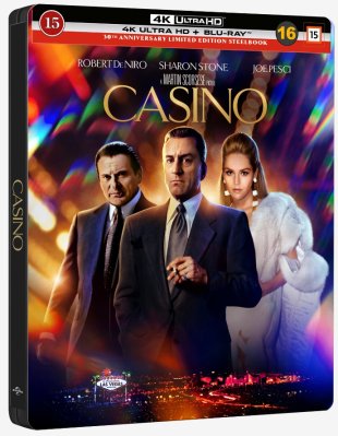 Casino Steelbook 4K + Blu ray
