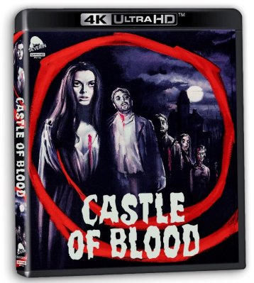 Castle of Blood 4K + Blu ray
