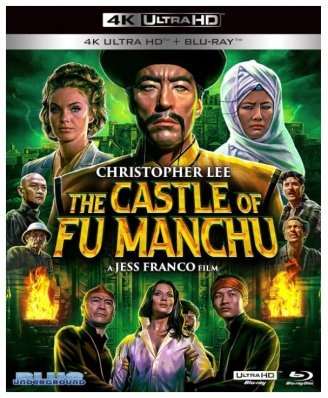The Castle of Fu Manchu 4K (slipcover)