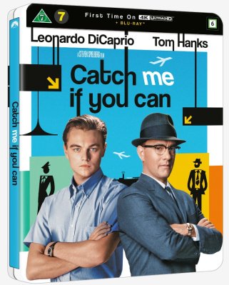 Catch Me If You Can Steelbook 4K + Blu ray