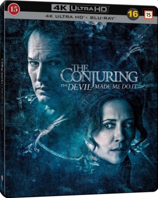 The Conjuring The Devil Made Me Do It Steelbook 4K UHD + Blu Ray