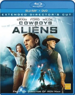 Cowboys and Aliens (Extended Director's Cut) Blu Ray + DVD
