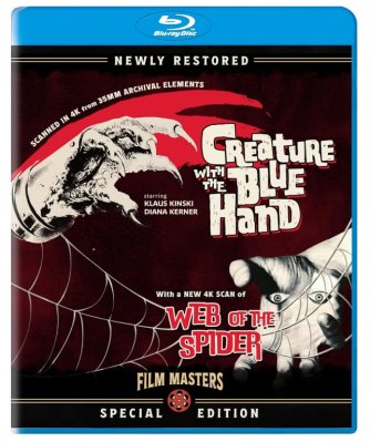 Creature with the Blue Hand + Web of the Spider (1967-1971) Blu ray