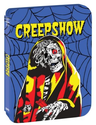 Creepshow Limited Edition Steelbook  4K UHD + Blu Ray (kotelo pahasti vioittunut)