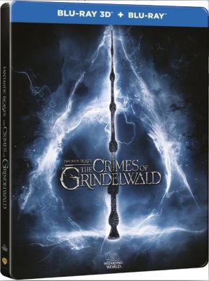 Fantastic Beasts The Crimes Of Grindelwald Steelbook 3D + 2D Blu Ray
