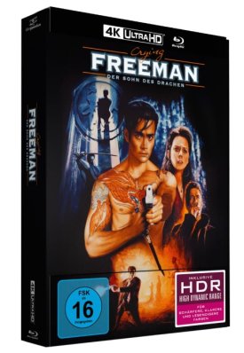 Crying Freeman Mediabook 4K + Blu ray