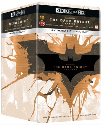 The Dark Knight Trilogy Steelbook 4K UHD + Blu Ray