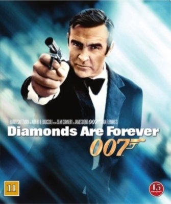 James Bond Diamonds Are Forever Blu Ray
