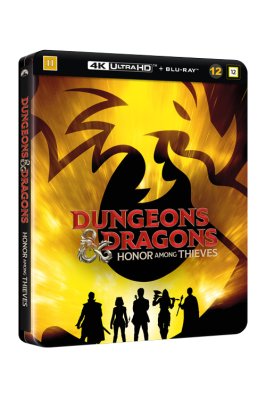 Dungeons and Dragons Honor Among Thieves Steelbook 4K UHD + Blu Ray