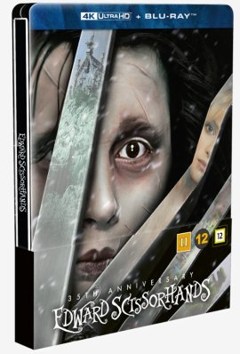 Edward Scissorhands Steelbook 4K + Blu ray