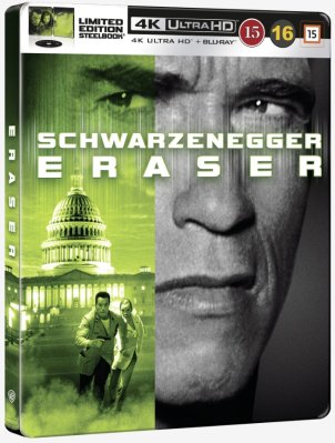 Eraser Limited Edition Steelbook 4K + Blu ray