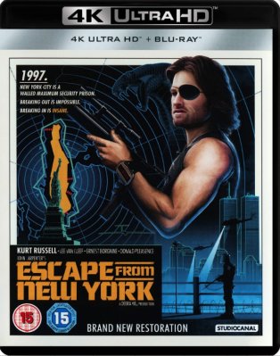 Escape from New York 4K UHD + Blu Ray