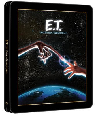 ET - The Extra Terrestrial Theatrical Poster Limited Edition Steelbook 4K + Blu ray