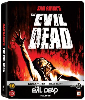 The Evil Dead Steelbook 4K + Blu ray