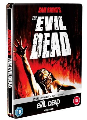 The Evil Dead Steelbook 4K + Blu ray