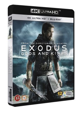 Exodus:Gods and Kings 4K UltraHD + Blu Ray