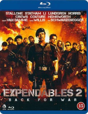 The Expendables 2 Blu Ray