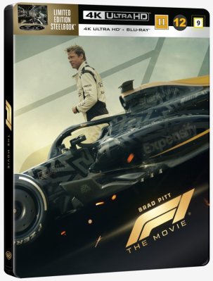 F1 The Movie Steelbook 4K + Blu ray
