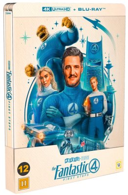 The Fantastic Four First Steps Steelbook 4K + Blu ray