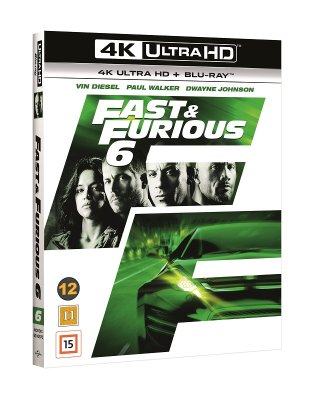 Fast and Furious 6 4K UHD + Blu Ray