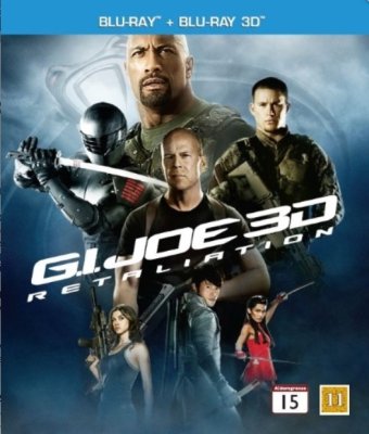 Gi Joe Retaliation 3D + 2D Blu Ray