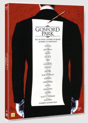 Gosford Park DVD