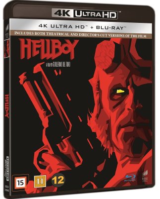Hellboy (2004) Theatrical and Directors Cut 4K UHD + Blu ray