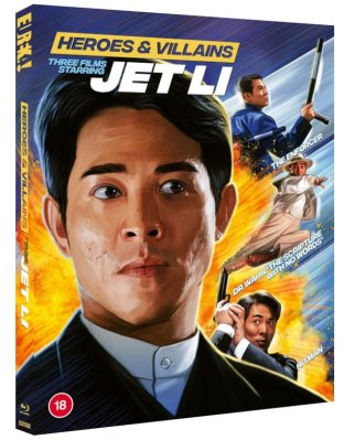 Heroes and Villains Three Films starring Jet Li Blu Ray