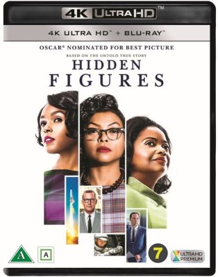 Hidden Figures (2016) 4K + Blu ray