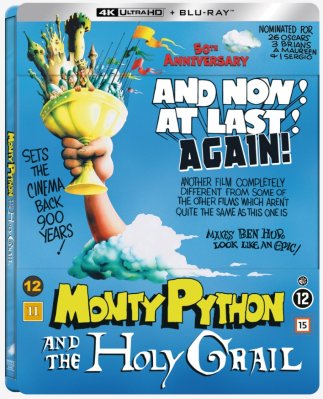 Monty Python and the Holy Grail Steelbook 4K + Blu ray