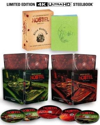 Hostel: Parts I And II (20th Anniversary Edition)  Steelbook 4K
