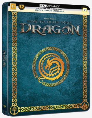 How to Train Your Dragon (2025) Steelbook 4K + Blu ray