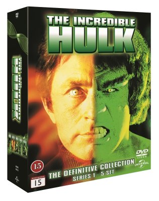 The Incredible Hulk Series 1-5 Box DVD