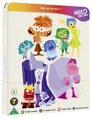 Inside Out 2 - Mielen sopukoissa 2 Steelbook Blu Ray