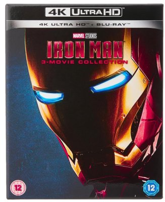 Iron Man 3 Movie Collection 4K + Blu ray