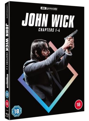 John Wick Chapters 1-4 4K UHD
