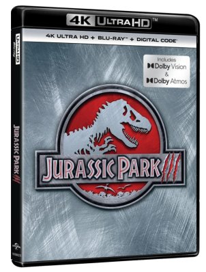 Jurassic Park III (2001) 4K (slipcover)