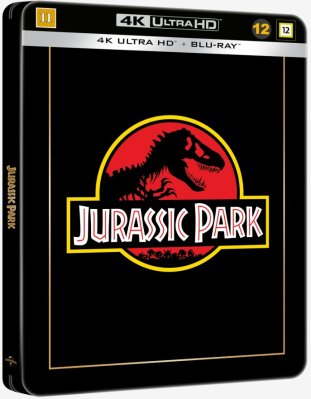 Jurassic Park Steelbook 4K + Blu ray