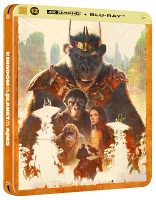 Kingdom of the Planet of the Apes Steelbook 4K UHD
