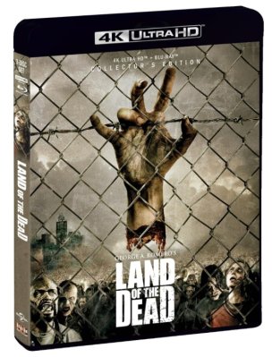 Land of the Dead 4K UHD + Blu Ray  (slipcover)