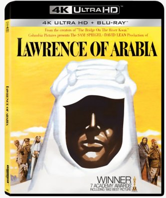 Lawrence of Arabia 4K UHD + Blu Ray
