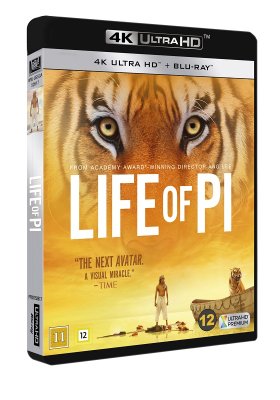 Life of Pi 4K UHD + Blu Ray