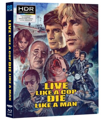 Live Like a Cop Die Like A Man 4K + Blu ray