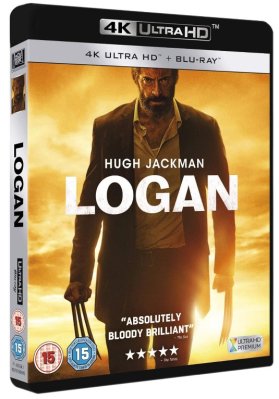 Logan 4K UHD + 2 Blu Ray (slipcover)