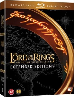 The Lord of the Rings Extended Editions Trilogy Blu Ray