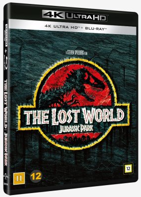 The Lost World Jurassic Park 4K + Blu ray (remastered dolby vision)