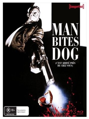 Man Bites Dog Blu Ray (slipcover)