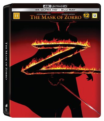 The Mask of Zorro Steelbook 4K UHD + Blu Ray