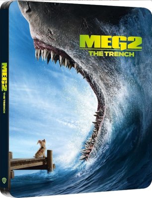 Meg 2 The Trench Steelbook 4K UHD + Blu Ray